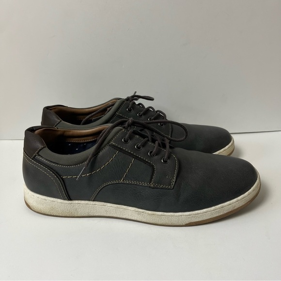 Rye by Hawker Rye Gray Lace Up Oxford Sneakers 9.5 - Picture 4 of 11